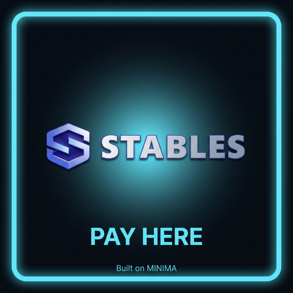 Pay in Stables sticker v0.0.01